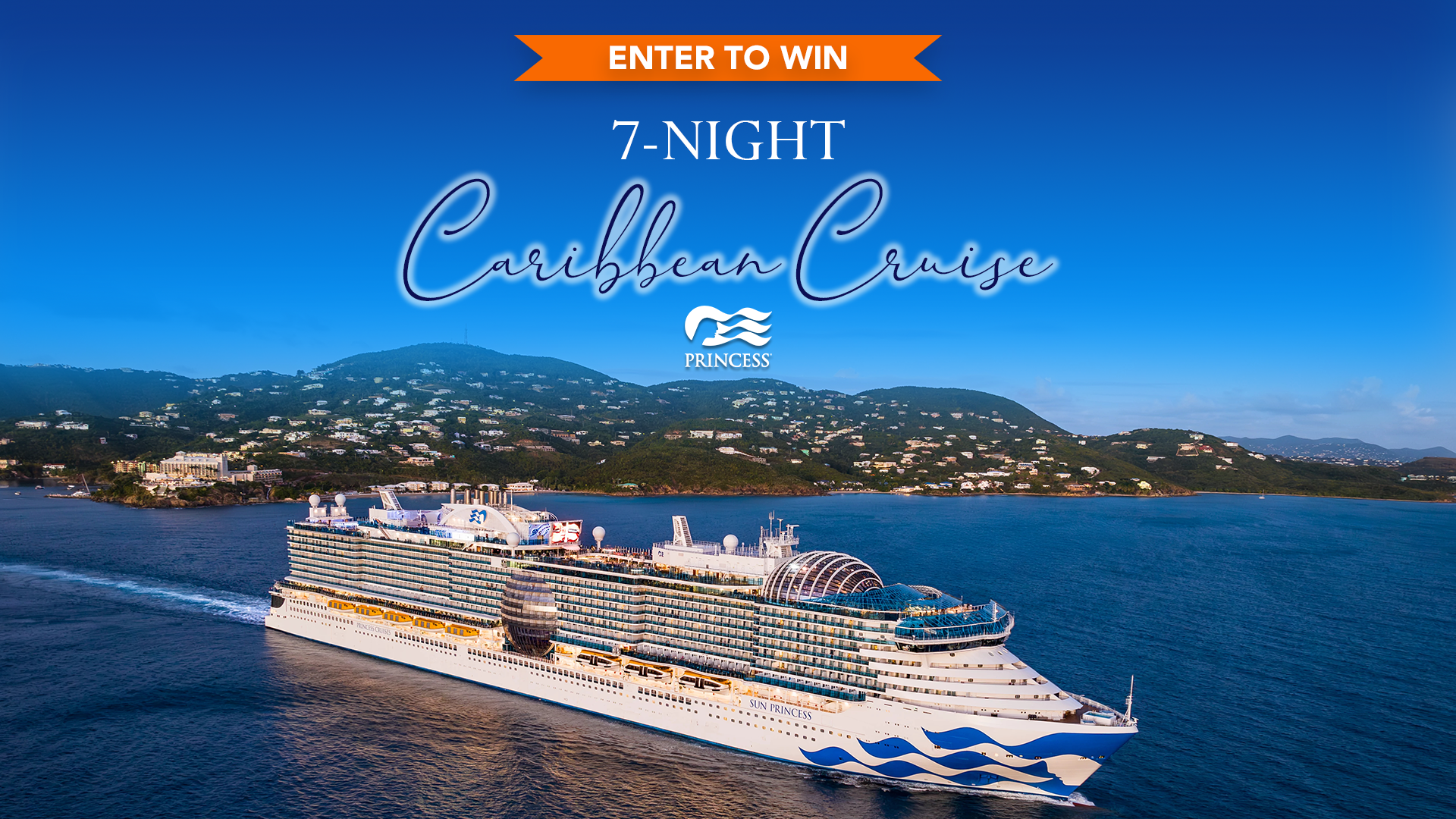 Enter to Win a 7-Night Caribbean Cruise with Princess Cruises!